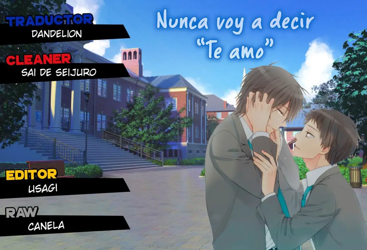 Nunca voy a decir "Te amo" - Capítulo 3 - Página 2 - LectorTMOo