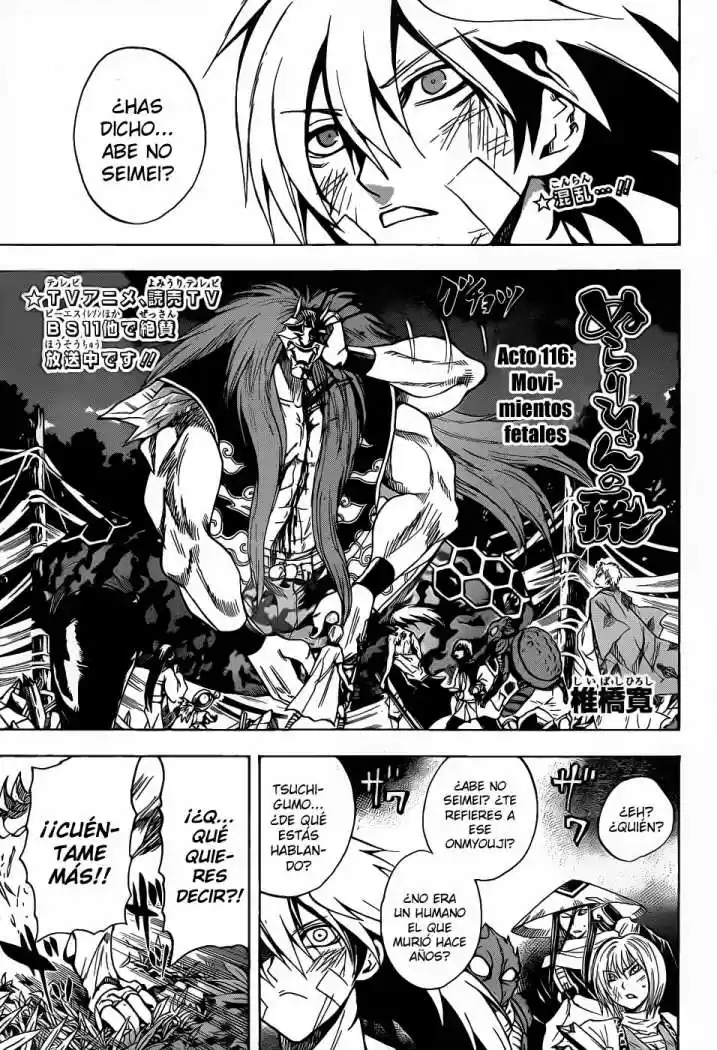 Nurarihyon no Mago (2008) - Capítulo 116 - Página 1 - LectorTMOo