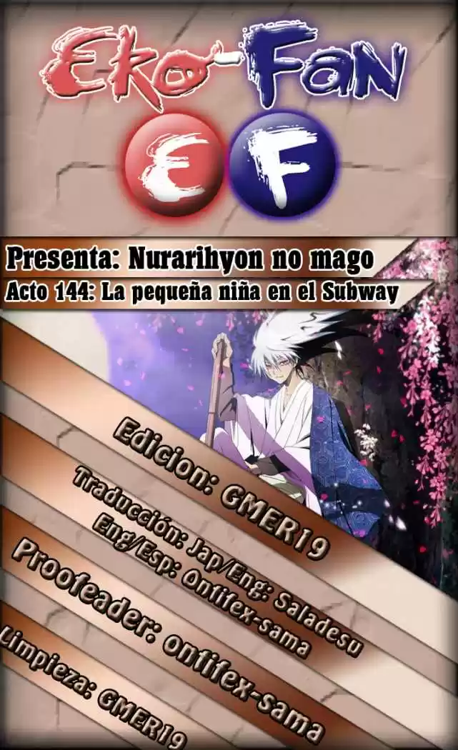 Nurarihyon no Mago (2008) - Capítulo 144 - Página 1 - LectorTMOo
