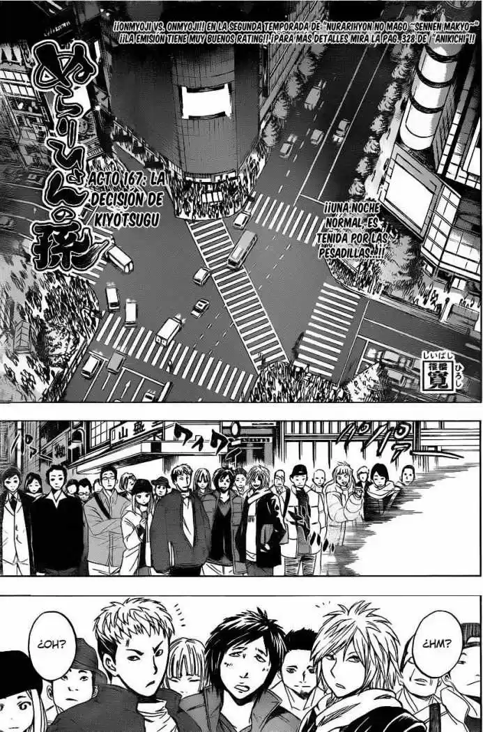 Nurarihyon no Mago (2008) - Capítulo 167 - Página 2 - LectorTMOo