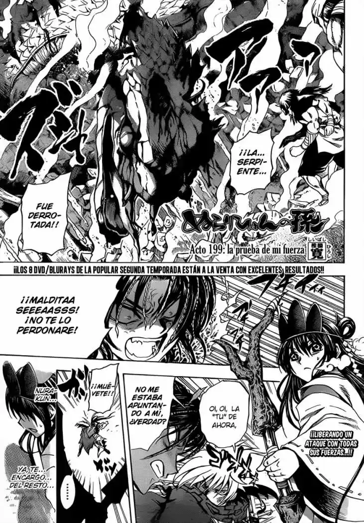 Nurarihyon no Mago (2008) - Capítulo 199 - Página 2 - LectorTMOo