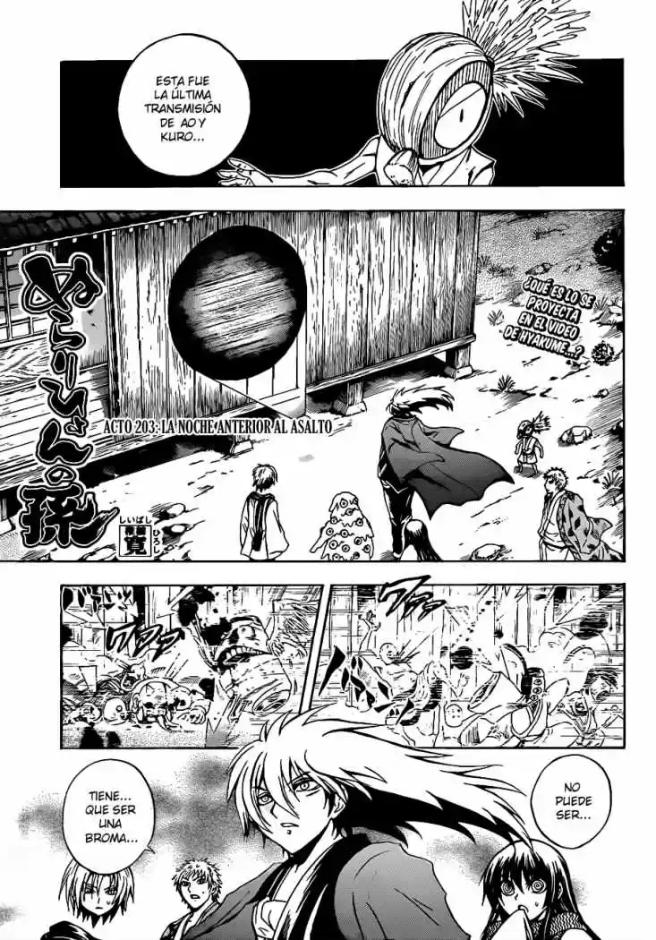 Nurarihyon no Mago (2008) - Capítulo 203 - Página 2 - LectorTMOo