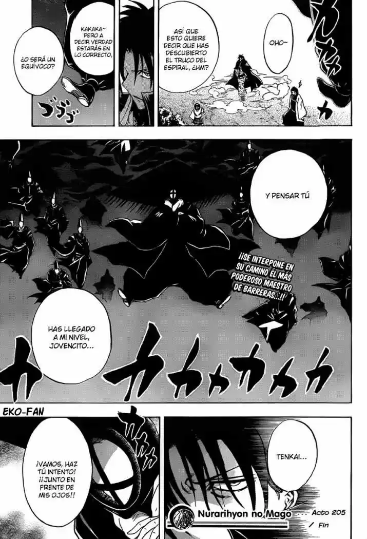 Nurarihyon no Mago (2008) - Capítulo 205 - Página 19 - LectorTMOo