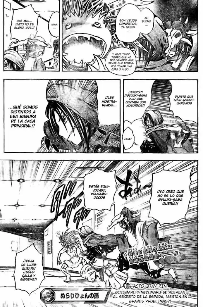 Nurarihyon no Mago (2008) - Capítulo 37 - Página 19 - LectorTMOo