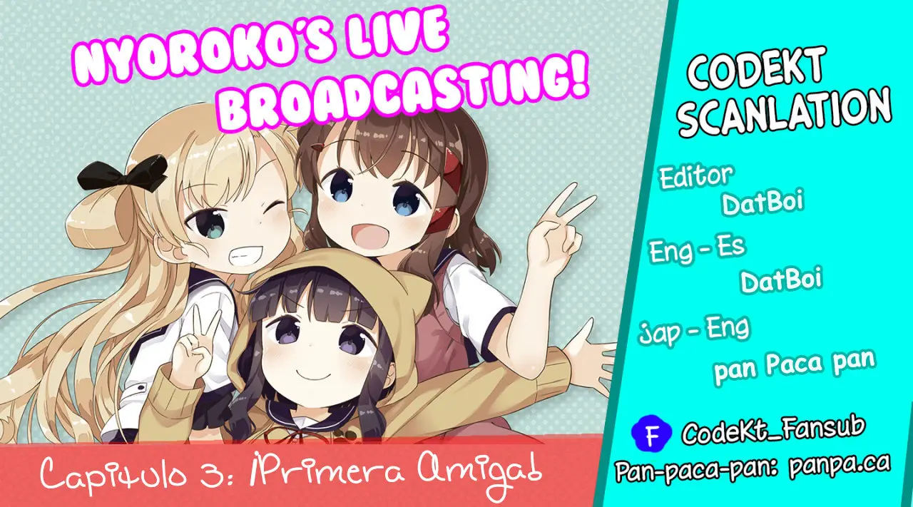 Nyoroko's Live Broadcasting! (2014) - Capítulo 3 - Página 1 - LectorTMOo