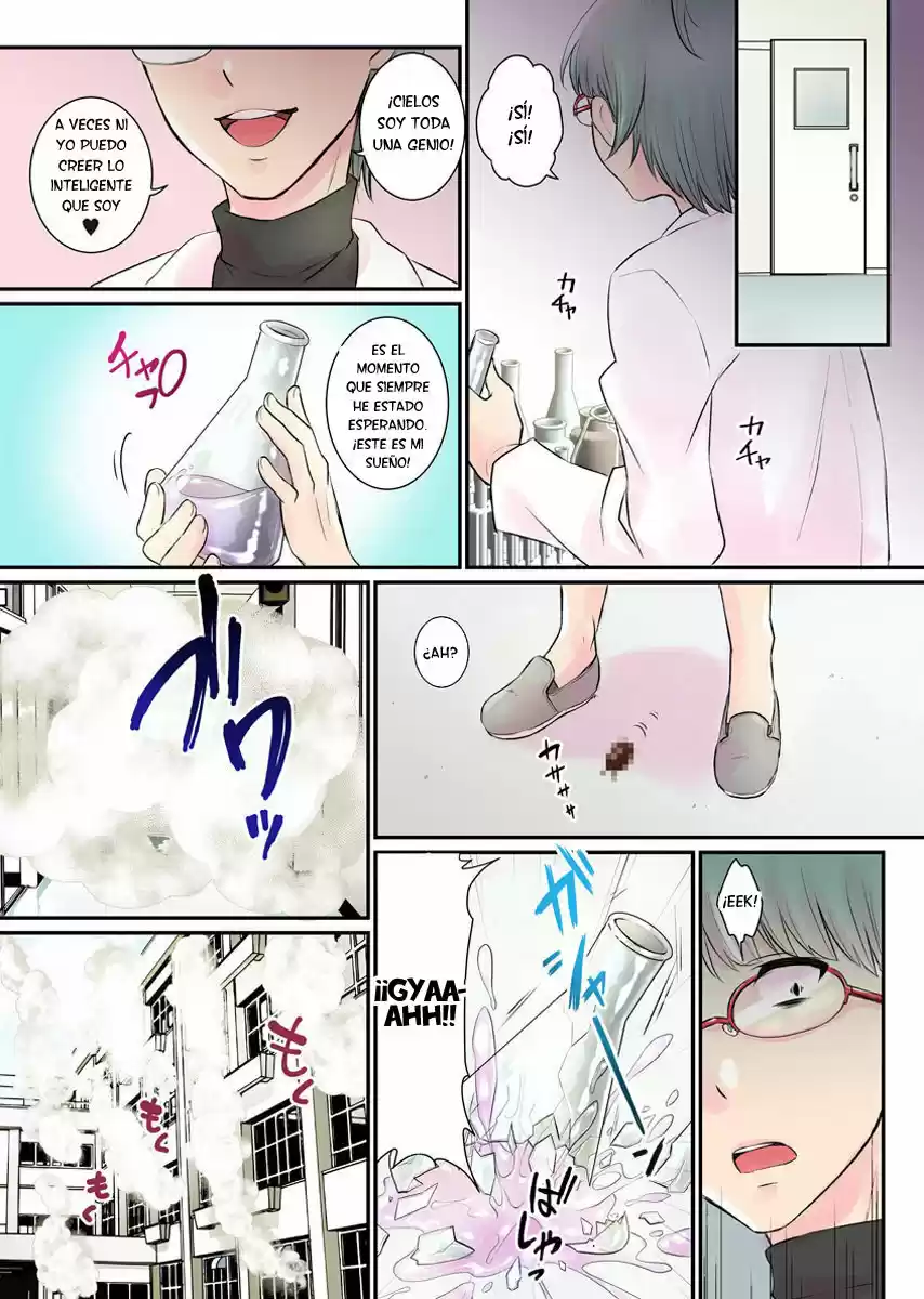 Nyotaika Harem Gakuen - Uso desho Boku no Naka ni Shinyuu no Are ga Haitteru! - Capítulo 1 - Página 10 - LectorTMOo