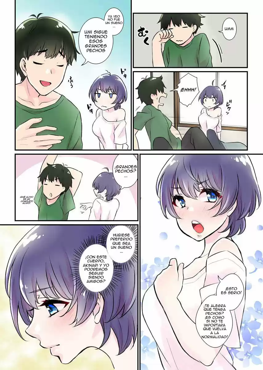 Nyotaika Harem Gakuen - Uso desho Boku no Naka ni Shinyuu no Are ga Haitteru! - Capítulo 3 - Página 6 - LectorTMOo