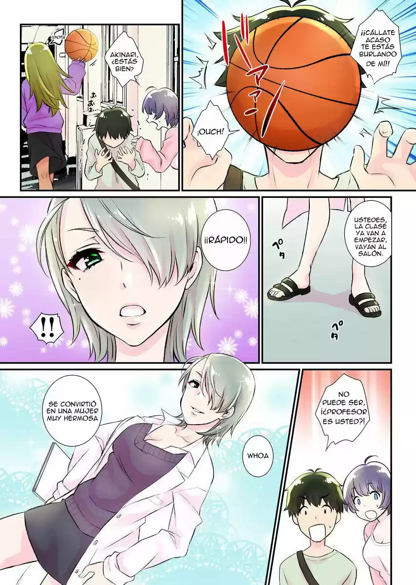 Nyotaika Harem Gakuen - Uso desho Boku no Naka ni Shinyuu no Are ga Haitteru! - Capítulo 3 - Página 9 - LectorTMOo