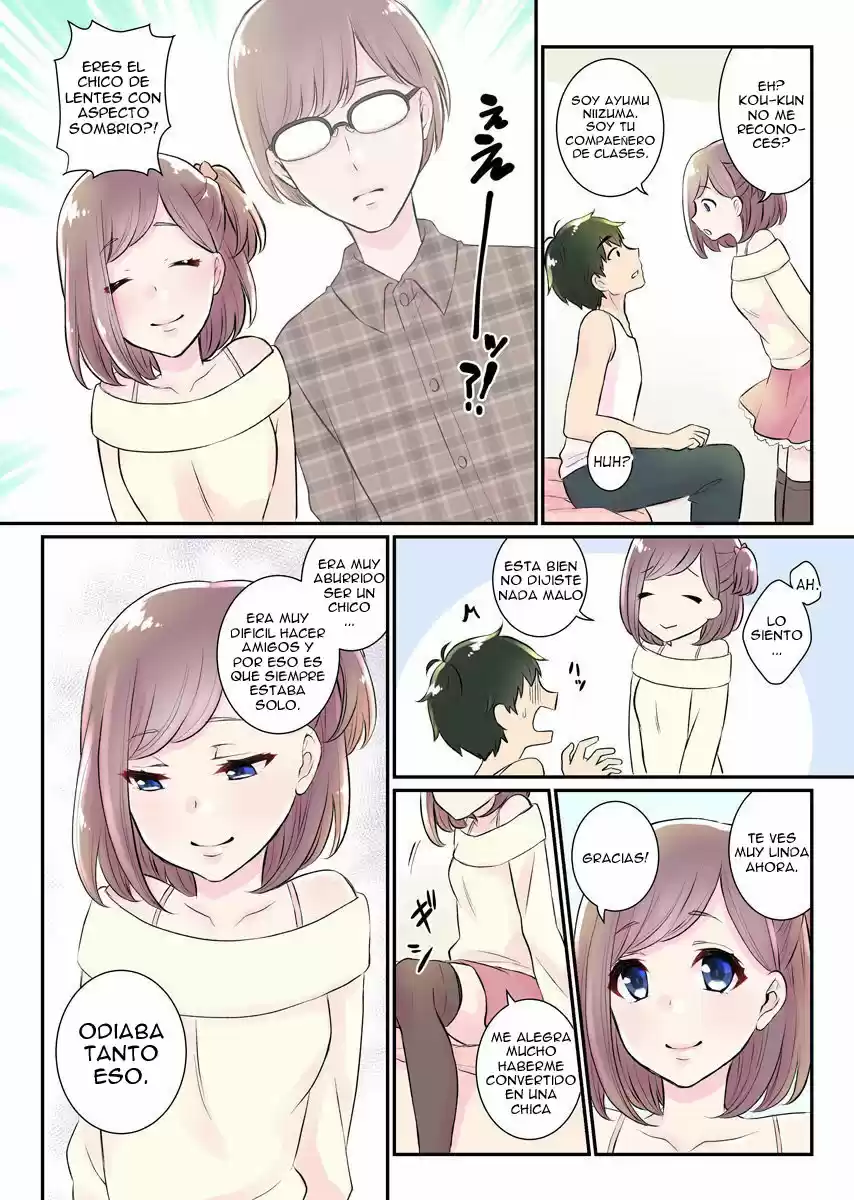 Nyotaika Harem Gakuen - Uso desho Boku no Naka ni Shinyuu no Are ga Haitteru! - Capítulo 5 - Página 9 - LectorTMOo