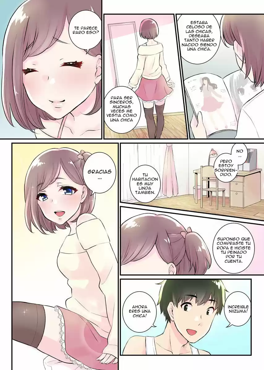 Nyotaika Harem Gakuen - Uso desho Boku no Naka ni Shinyuu no Are ga Haitteru! - Capítulo 5 - Página 10 - LectorTMOo