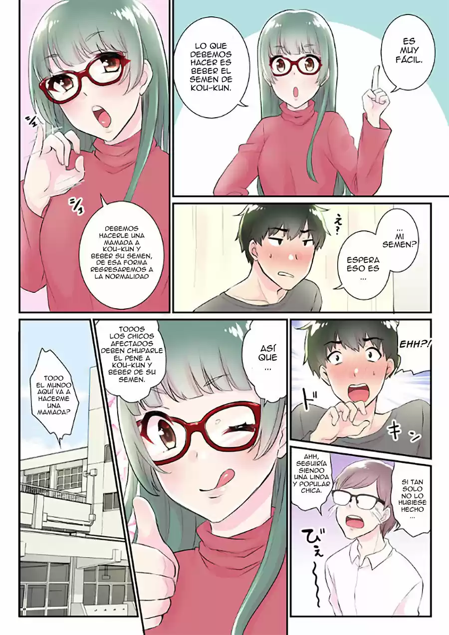 Nyotaika Harem Gakuen - Uso desho Boku no Naka ni Shinyuu no Are ga Haitteru! - Capítulo 8 - Página 5 - LectorTMOo