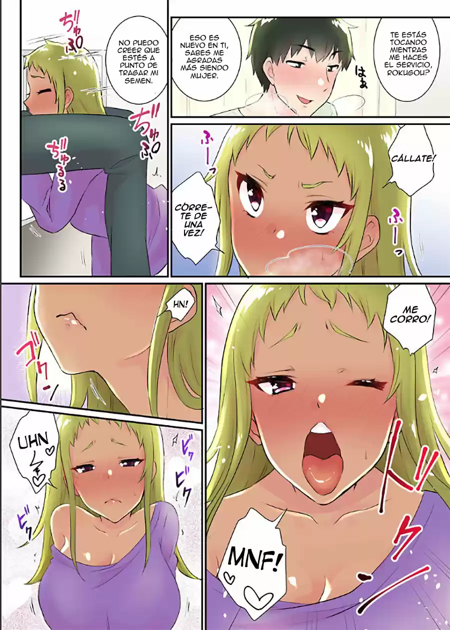 Nyotaika Harem Gakuen - Uso desho Boku no Naka ni Shinyuu no Are ga Haitteru! - Capítulo 9 - Página 8 - LectorTMOo
