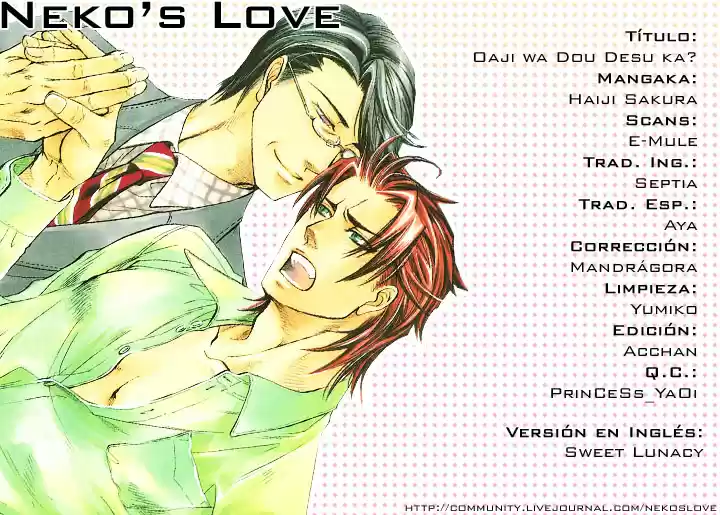 Oaji wa Dou Desu ka? (2016) - Capítulo 6 - Página 1 - LectorTMOo