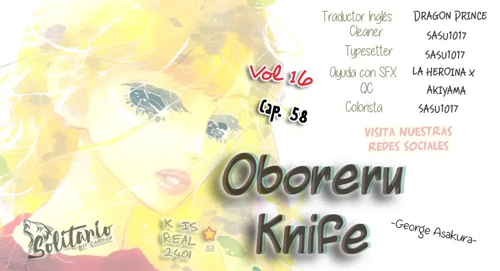 Oboreru Knife (2004) - Capítulo 58 - Página 1 - LectorTMOo
