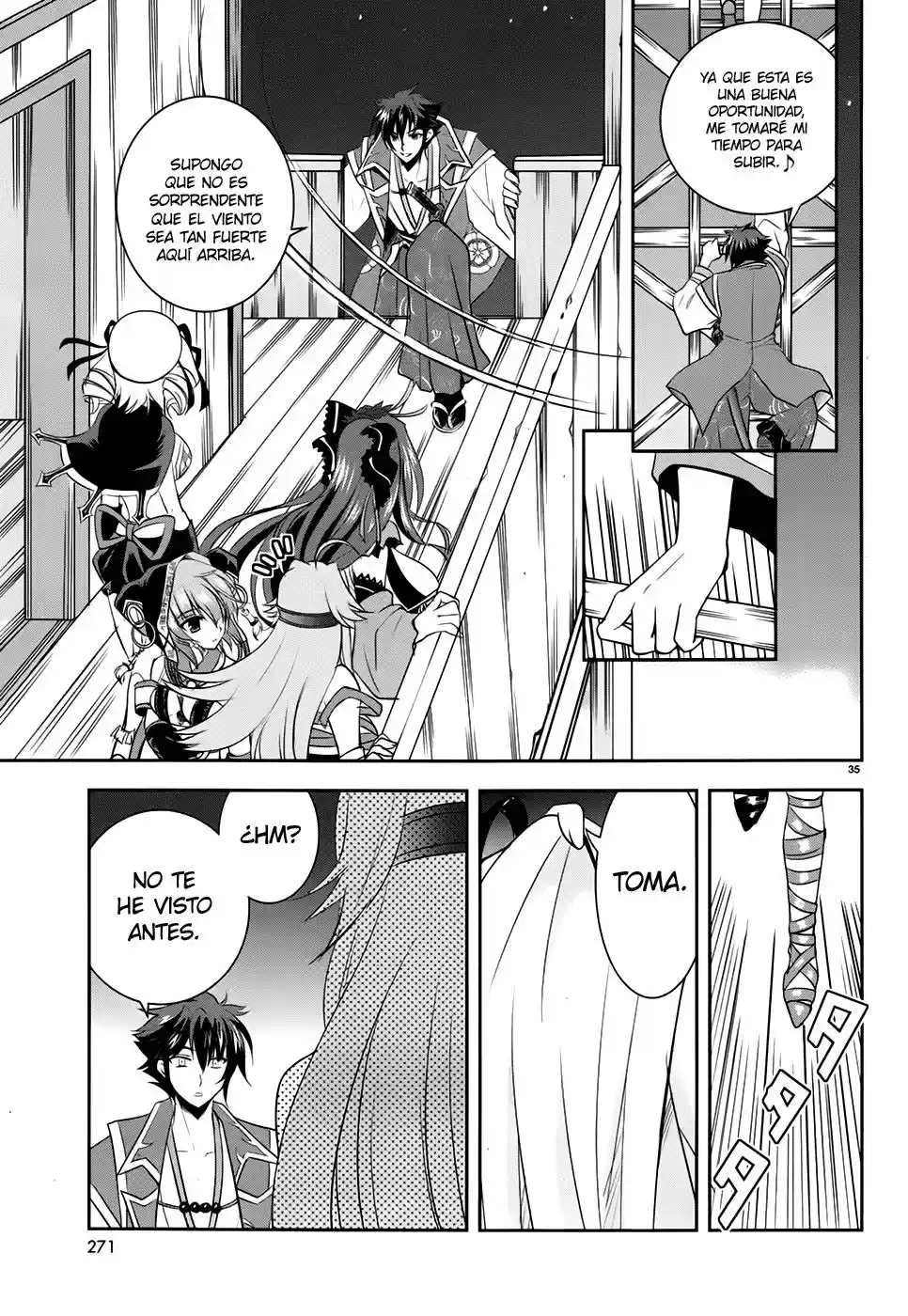 Ochitekita Ryuuou to Horobiyuku Majo no Kuni (2013) - Capítulo 4 - Página 35 - LectorTMOo