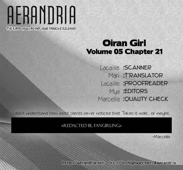 Oiran Girl (2017) - Capítulo 21 - Página 33 - LectorTMOo