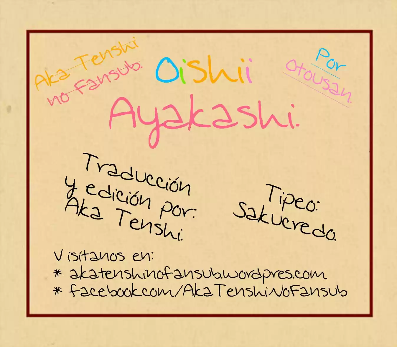 Oishii Ayakashi (2016) - Capítulo 4.5 - Página 6 - LectorTMOo