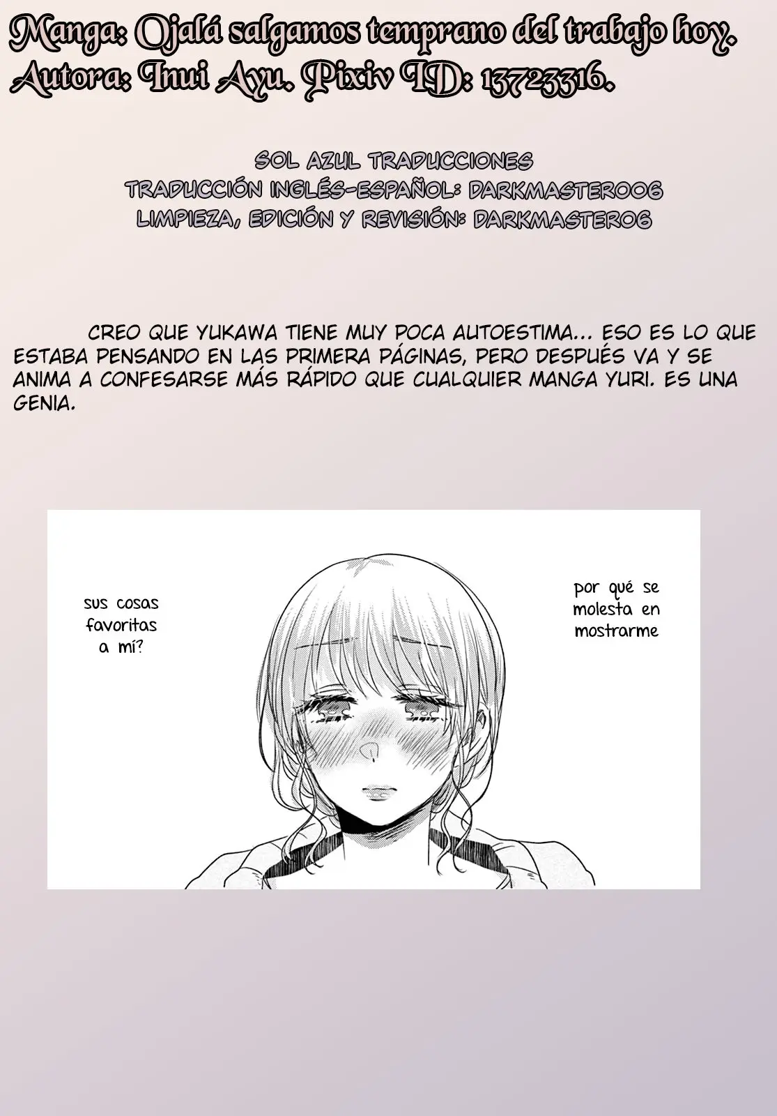 Ojalá salgamos temprano del trabajo hoy (2018) - Capítulo 3 - Página 14 - LectorTMOo