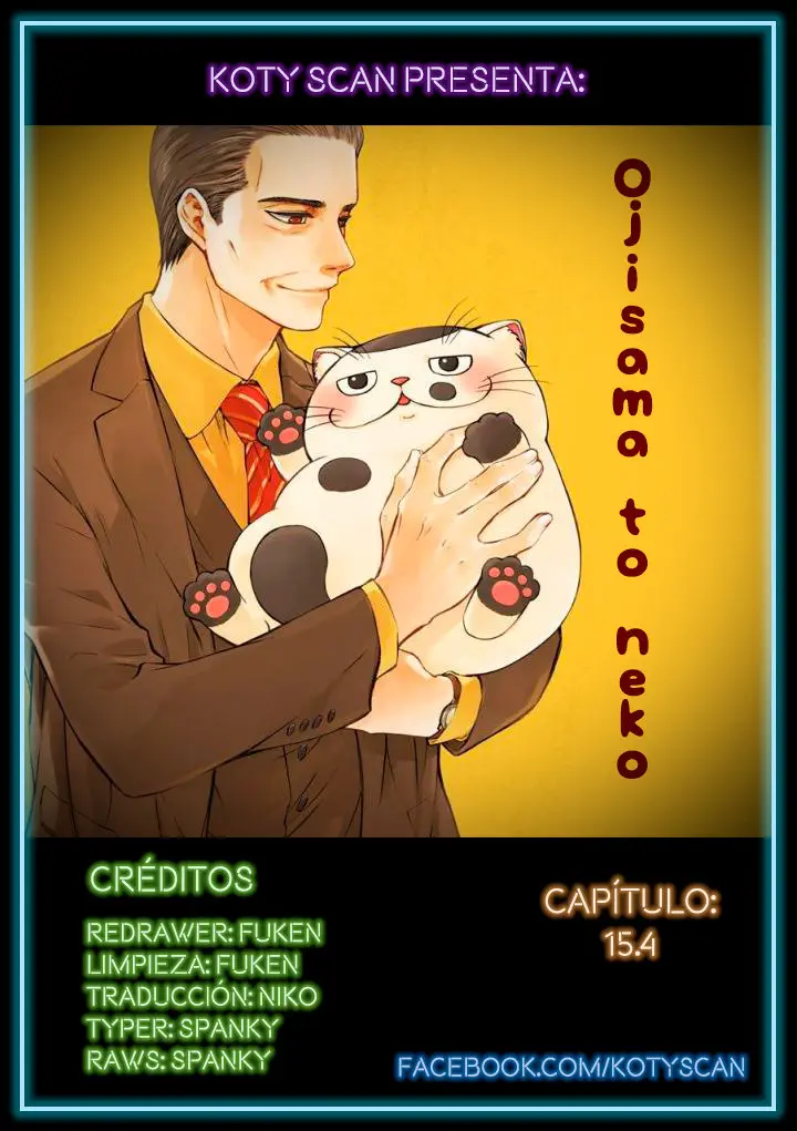 Ojisama to Neko (2017) - Capítulo 15.4 - Página 1 - LectorTMOo