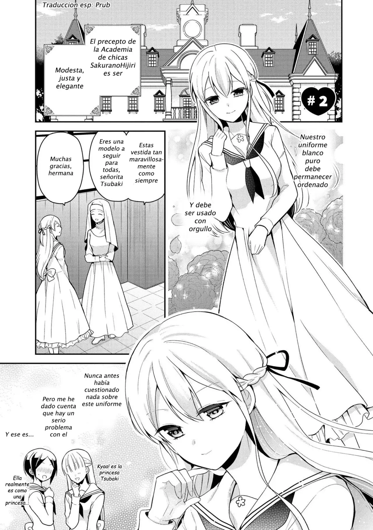 Ojou-sama wa Love Come no Shujinkou ni Naritai! - Capítulo 2 - Página 1 - LectorTMOo