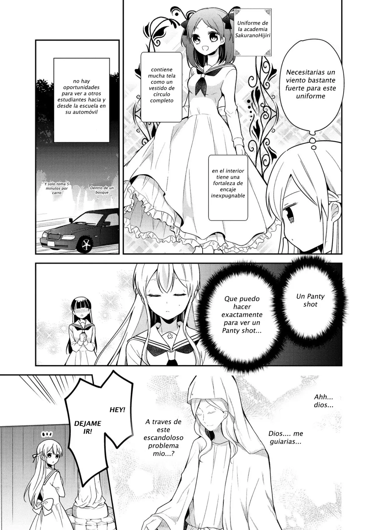 Ojou-sama wa Love Come no Shujinkou ni Naritai! - Capítulo 2 - Página 3 - LectorTMOo