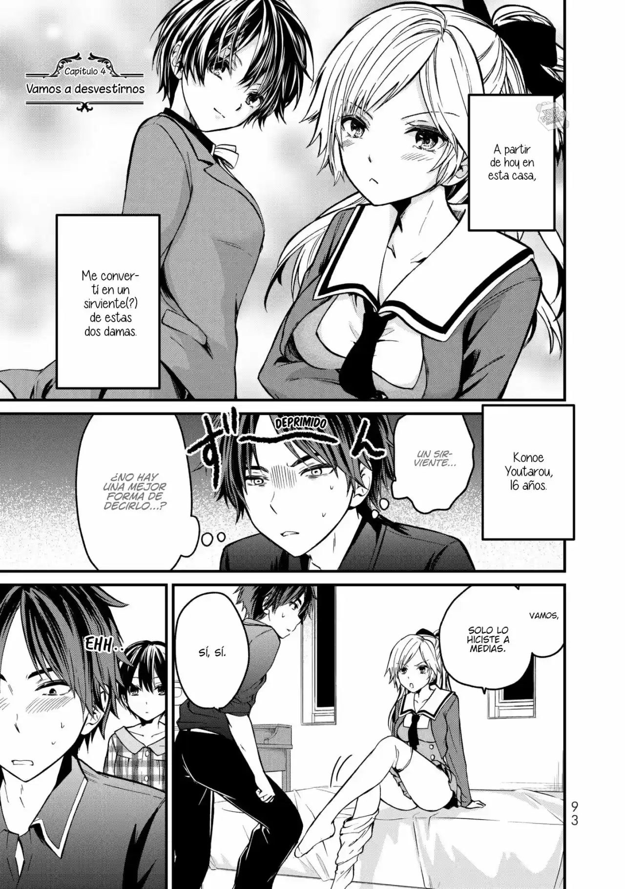 Ojousama no Shimobe (2018) - Capítulo 4 - Página 3 - LectorTMOo