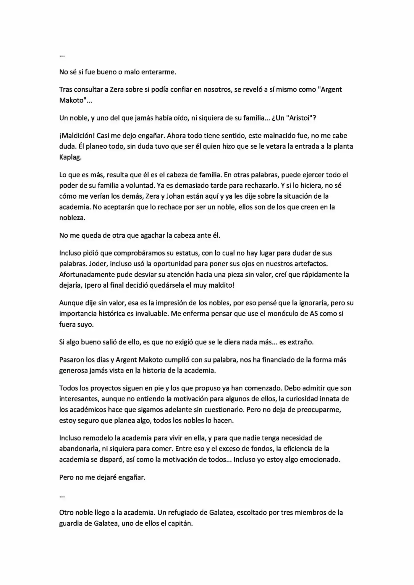 Okane o Subete Sekai e Chikara (Novela) (2016) - Capítulo 14 - Página 6 - LectorTMOo