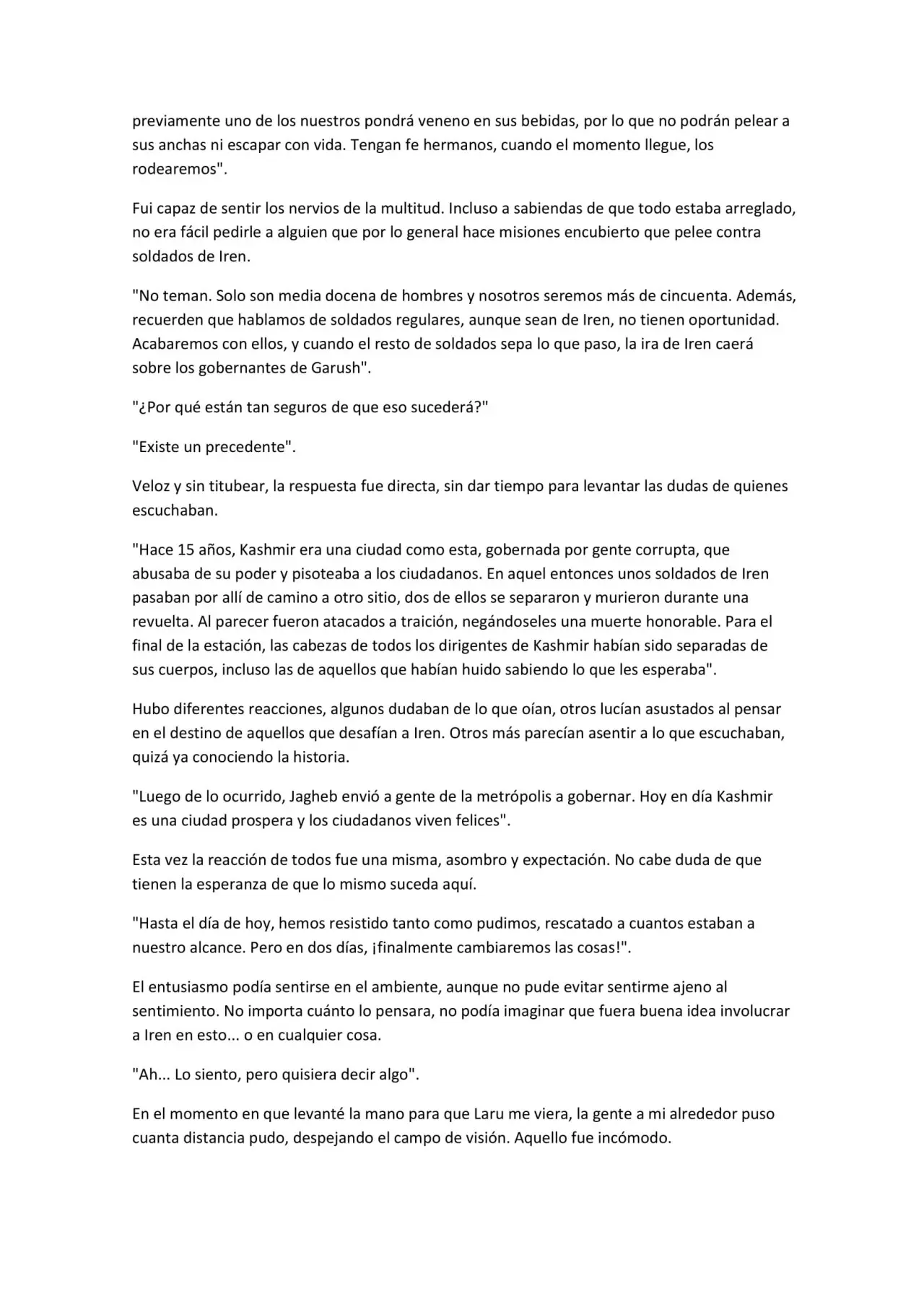 Okane o Subete Sekai e Chikara (Novela) (2016) - Capítulo 35 - Página 3 - LectorTMOo