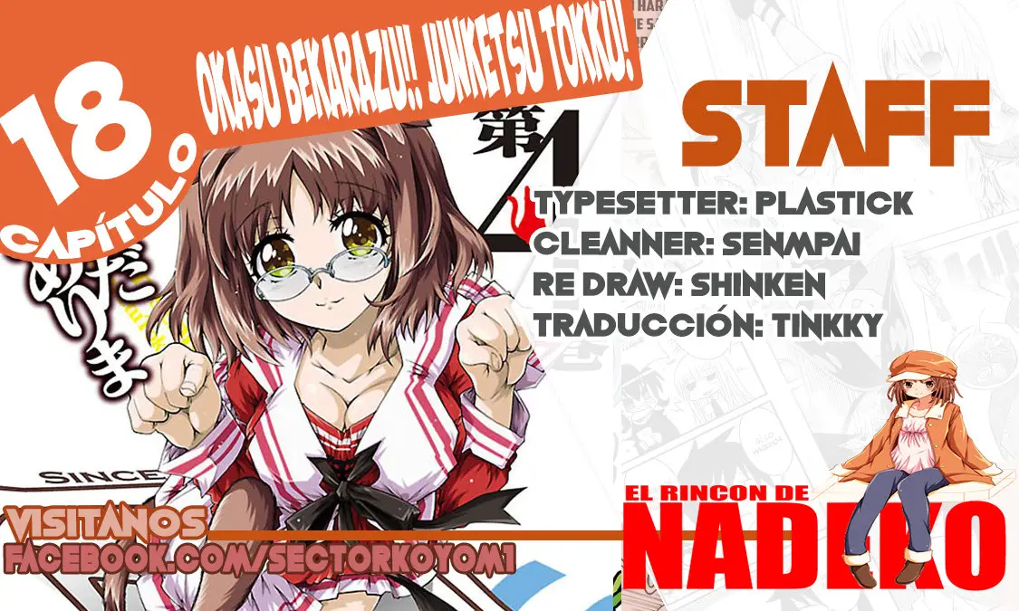 Okasu Bekarazu!! Junketsu Tokku! (2010) - Capítulo 18 - Página 1 - LectorTMOo