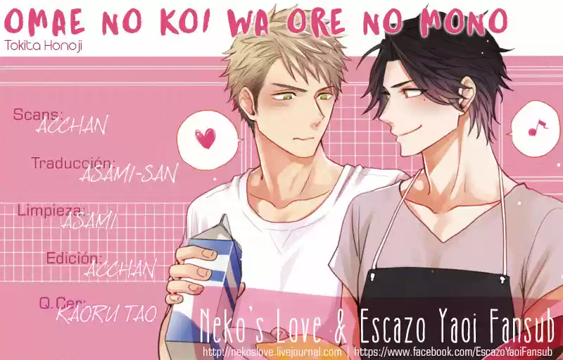 Omae no Koi wa Ore no Mono - Capítulo 3 - Página 2 - LectorTMOo