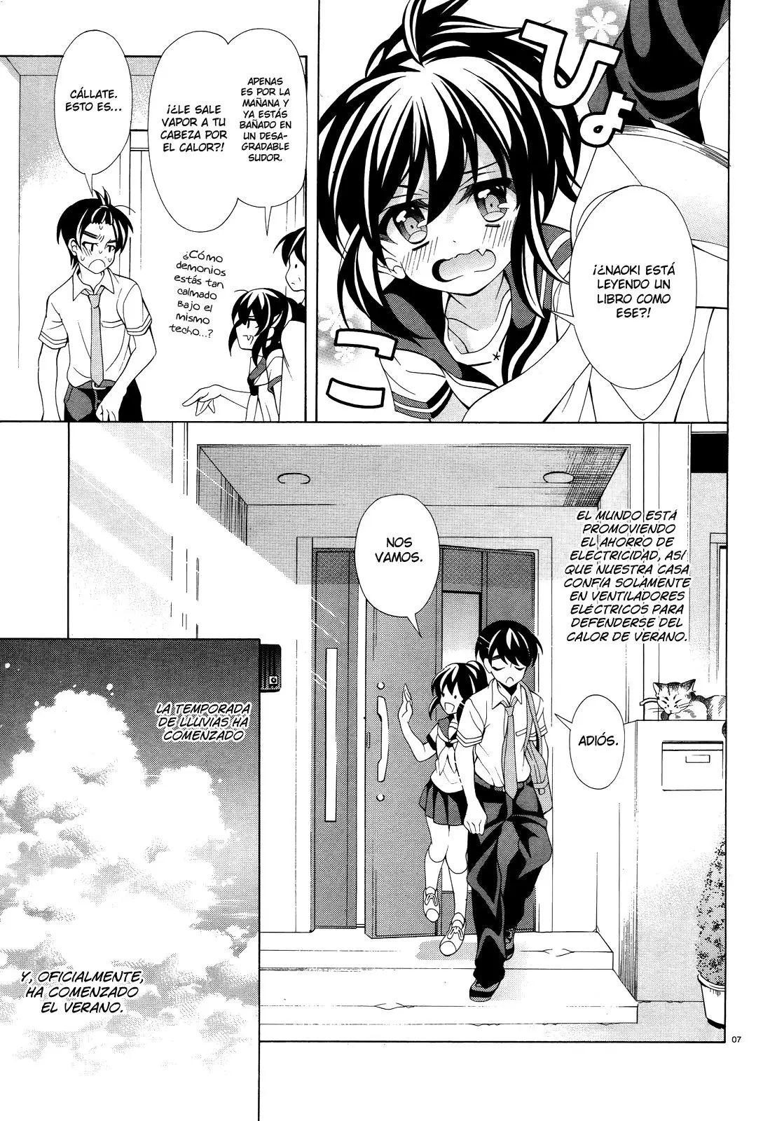 Omae o Otaku ni Shiteyaru kara, Ore o Riajuu ni Shitekure! (2012) - Capítulo 11 - Página 7 - LectorTMOo