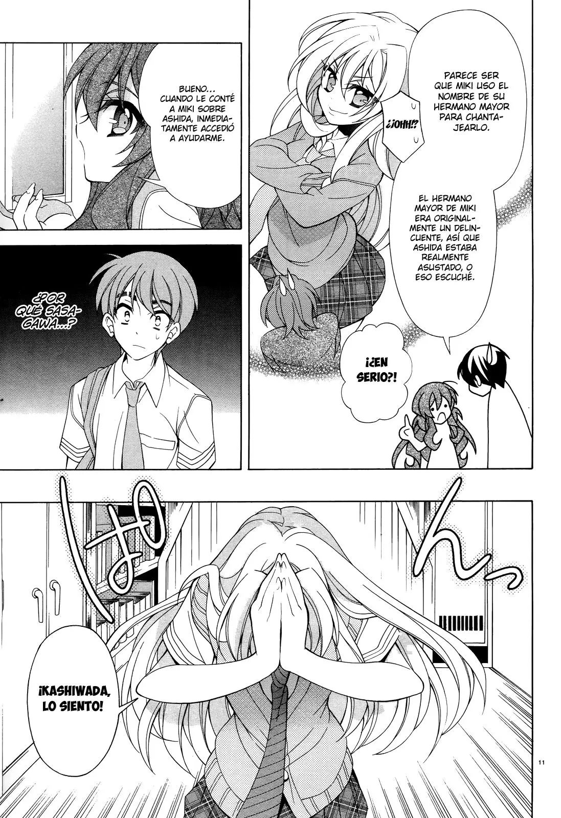 Omae o Otaku ni Shiteyaru kara, Ore o Riajuu ni Shitekure! (2012) - Capítulo 11 - Página 11 - LectorTMOo