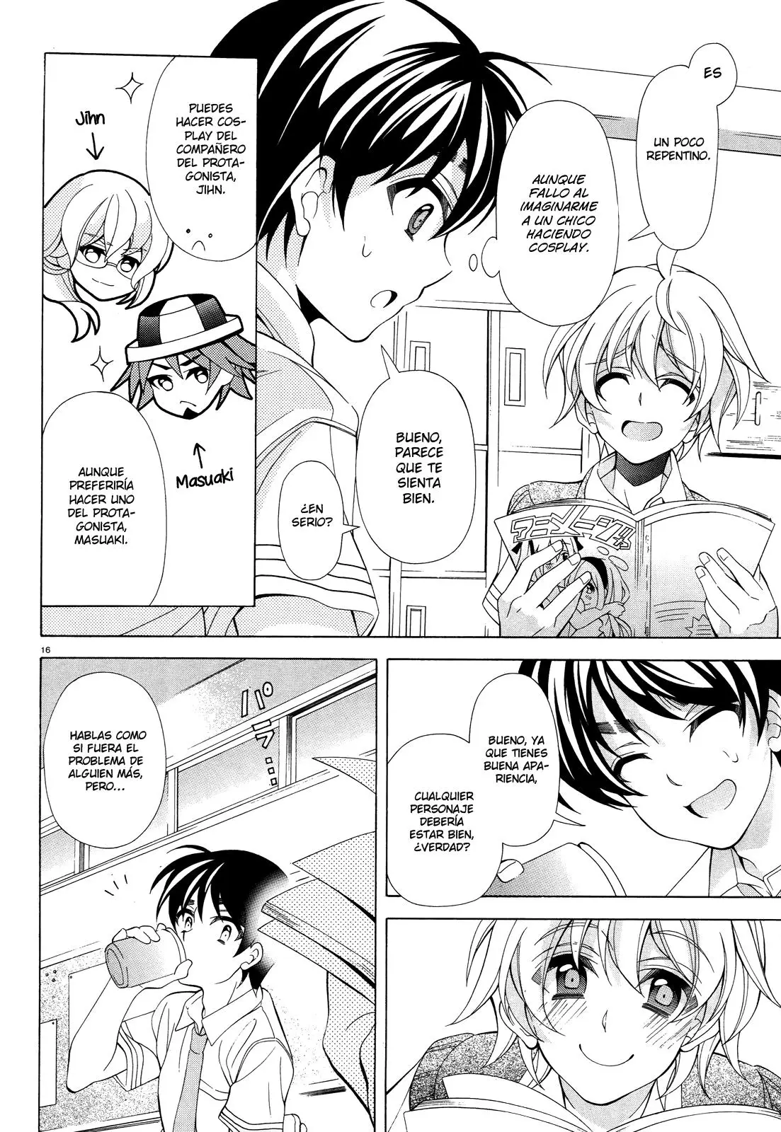 Omae o Otaku ni Shiteyaru kara, Ore o Riajuu ni Shitekure! (2012) - Capítulo 11 - Página 16 - LectorTMOo
