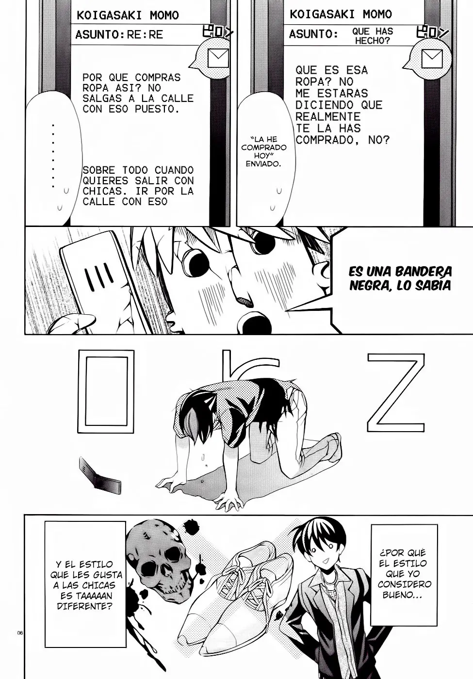 Omae o Otaku ni Shiteyaru kara, Ore o Riajuu ni Shitekure! (2012) - Capítulo 18 - Página 8 - LectorTMOo