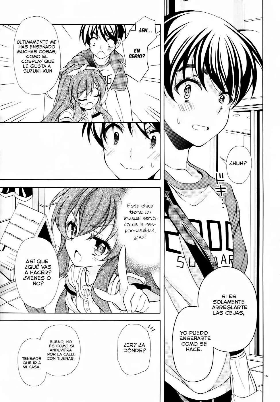 Omae o Otaku ni Shiteyaru kara, Ore o Riajuu ni Shitekure! (2012) - Capítulo 18 - Página 17 - LectorTMOo