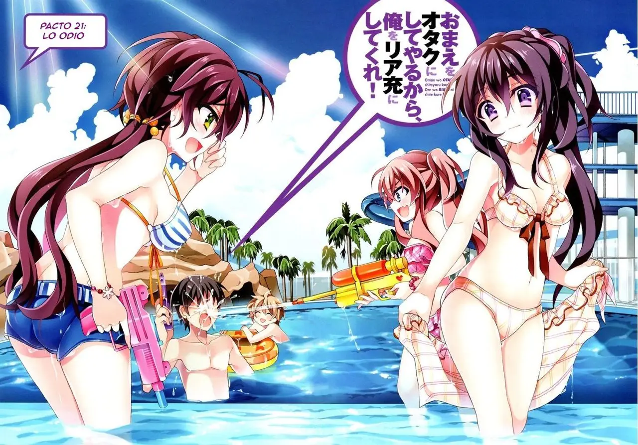 Omae o Otaku ni Shiteyaru kara, Ore o Riajuu ni Shitekure! (2012) - Capítulo 21 - Página 5 - LectorTMOo