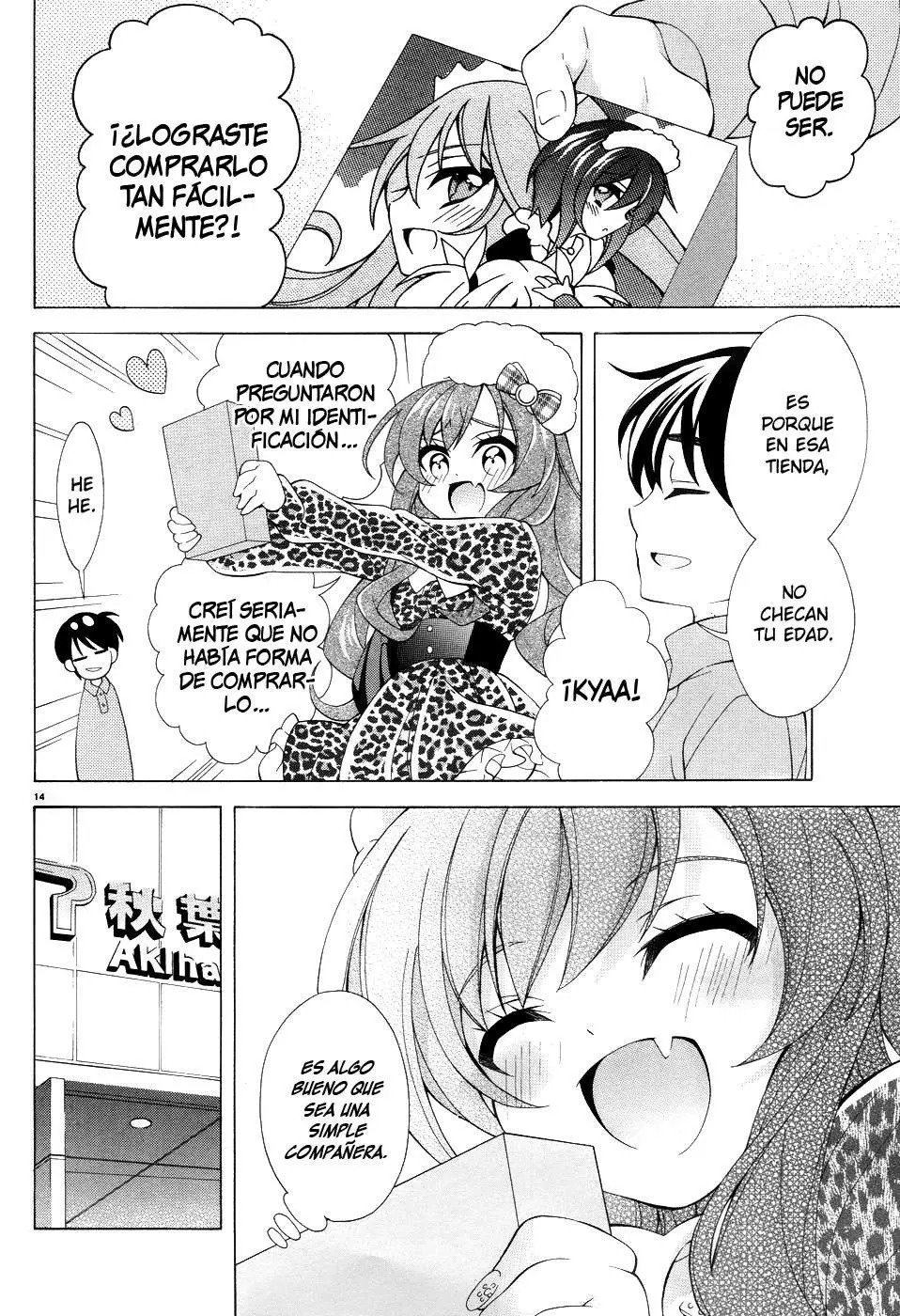 Omae o Otaku ni Shiteyaru kara, Ore o Riajuu ni Shitekure! (2012) - Capítulo 3 - Página 14 - LectorTMOo