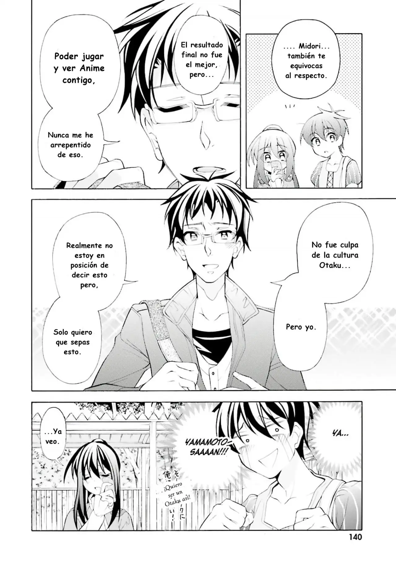 Omae o Otaku ni Shiteyaru kara, Ore o Riajuu ni Shitekure! (2012) - Capítulo 30 - Página 22 - LectorTMOo