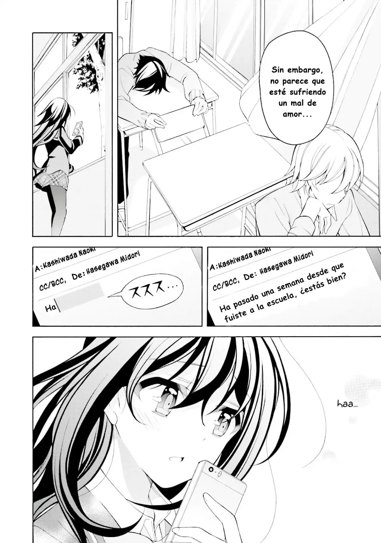 Omae o Otaku ni Shiteyaru kara, Ore o Riajuu ni Shitekure! (2012) - Capítulo 33 - Página 2 - LectorTMOo