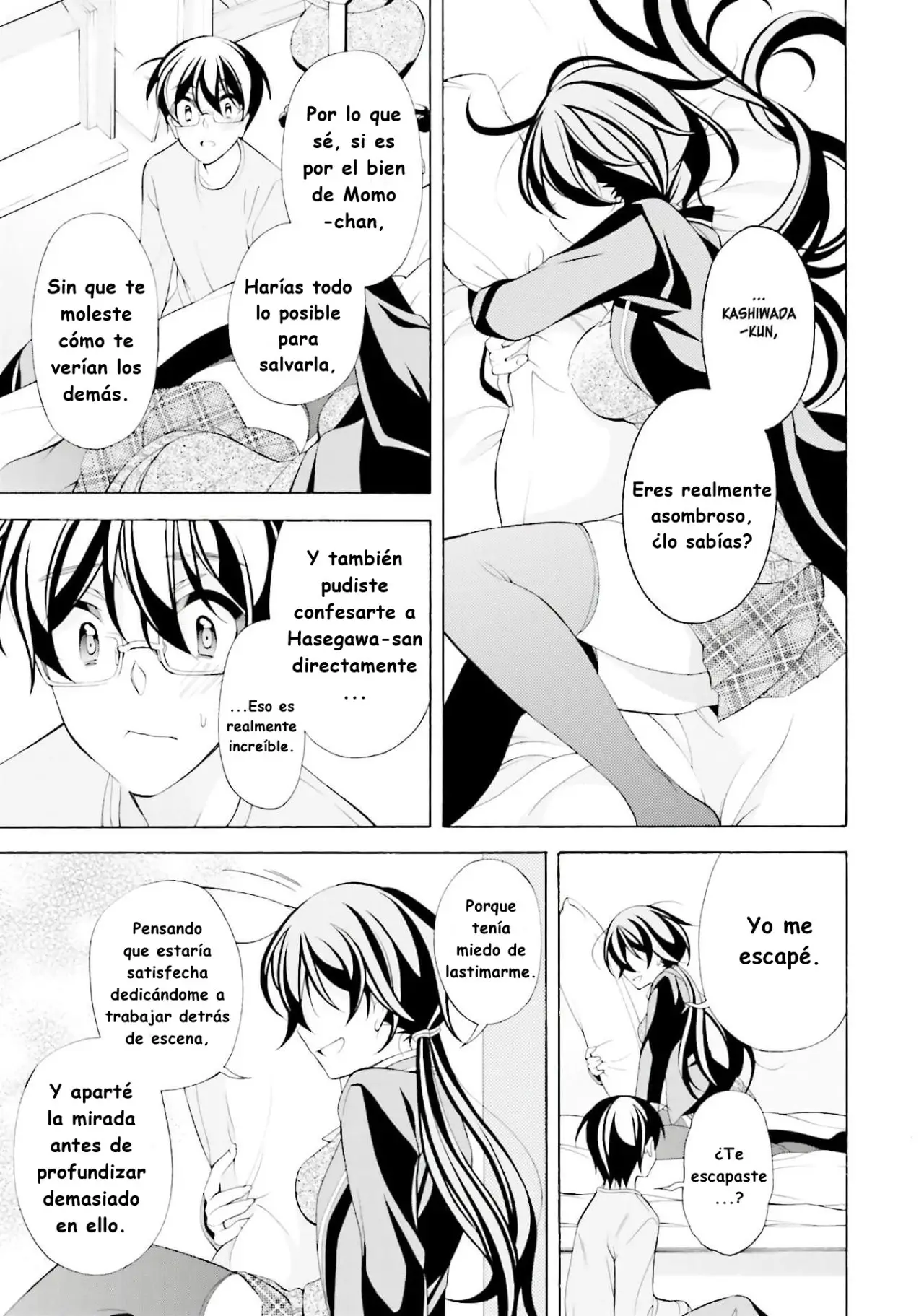 Omae o Otaku ni Shiteyaru kara, Ore o Riajuu ni Shitekure! (2012) - Capítulo 33 - Página 22 - LectorTMOo