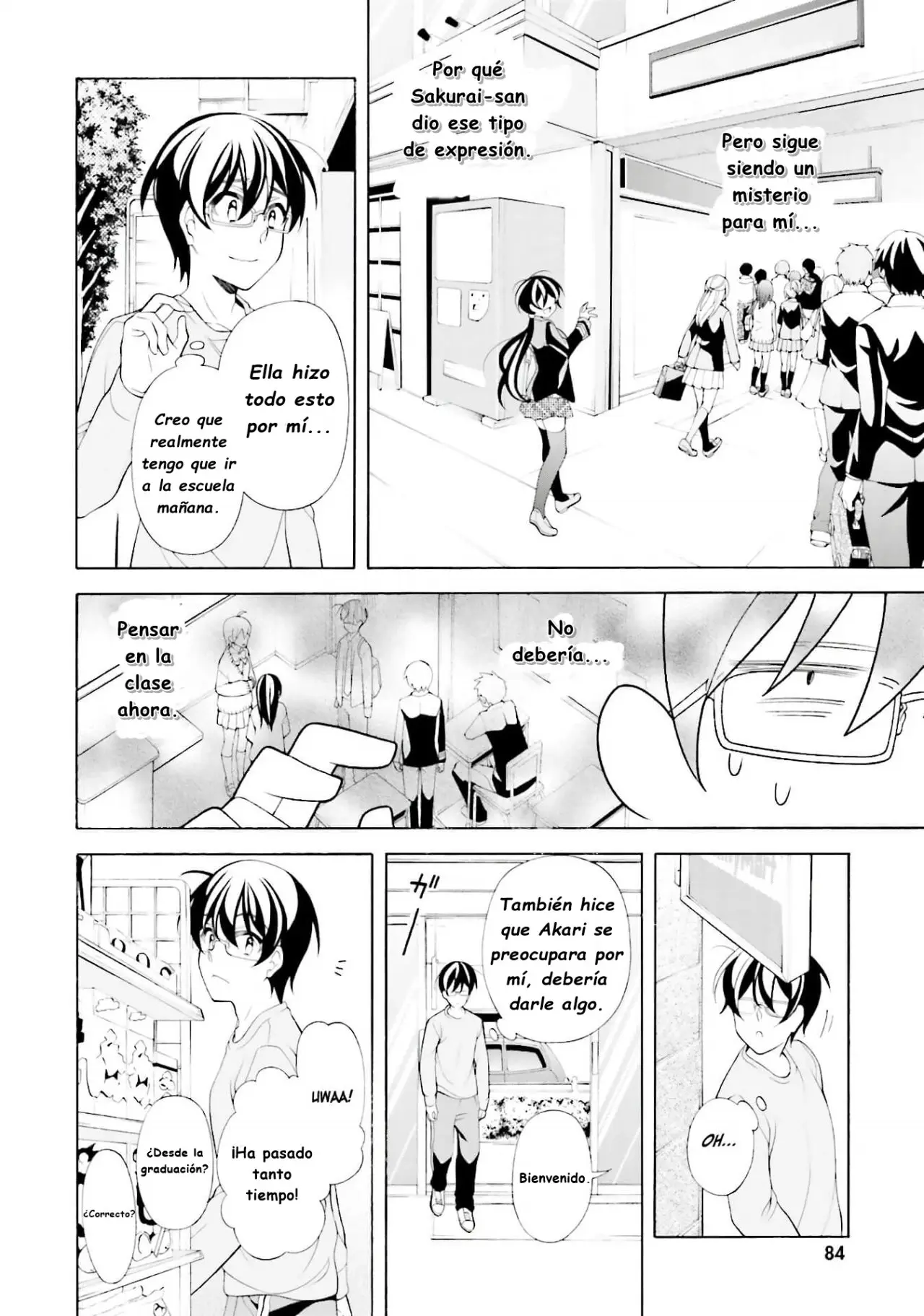 Omae o Otaku ni Shiteyaru kara, Ore o Riajuu ni Shitekure! (2012) - Capítulo 33 - Página 25 - LectorTMOo