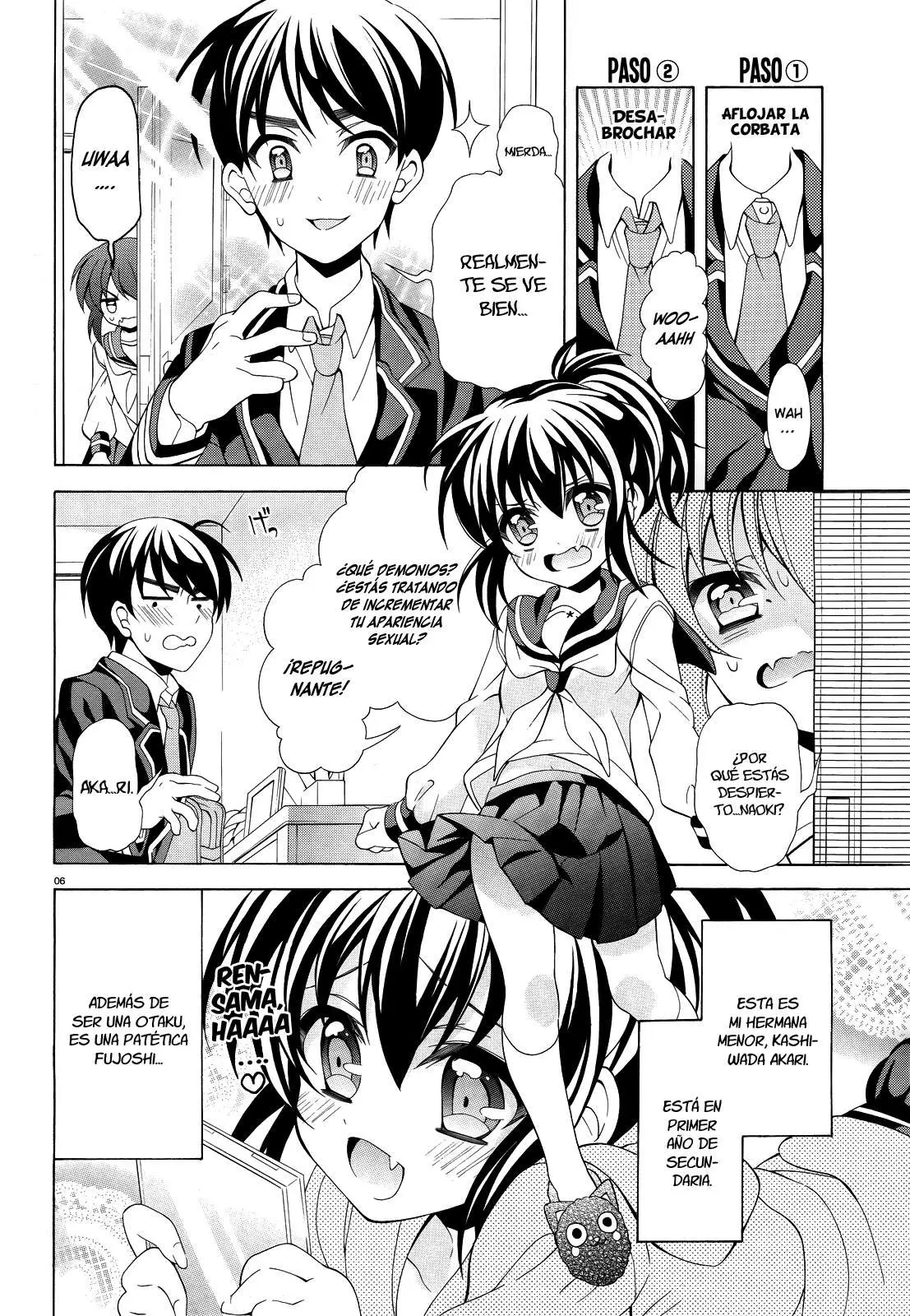 Omae o Otaku ni Shiteyaru kara, Ore o Riajuu ni Shitekure! (2012) - Capítulo 6 - Página 6 - LectorTMOo