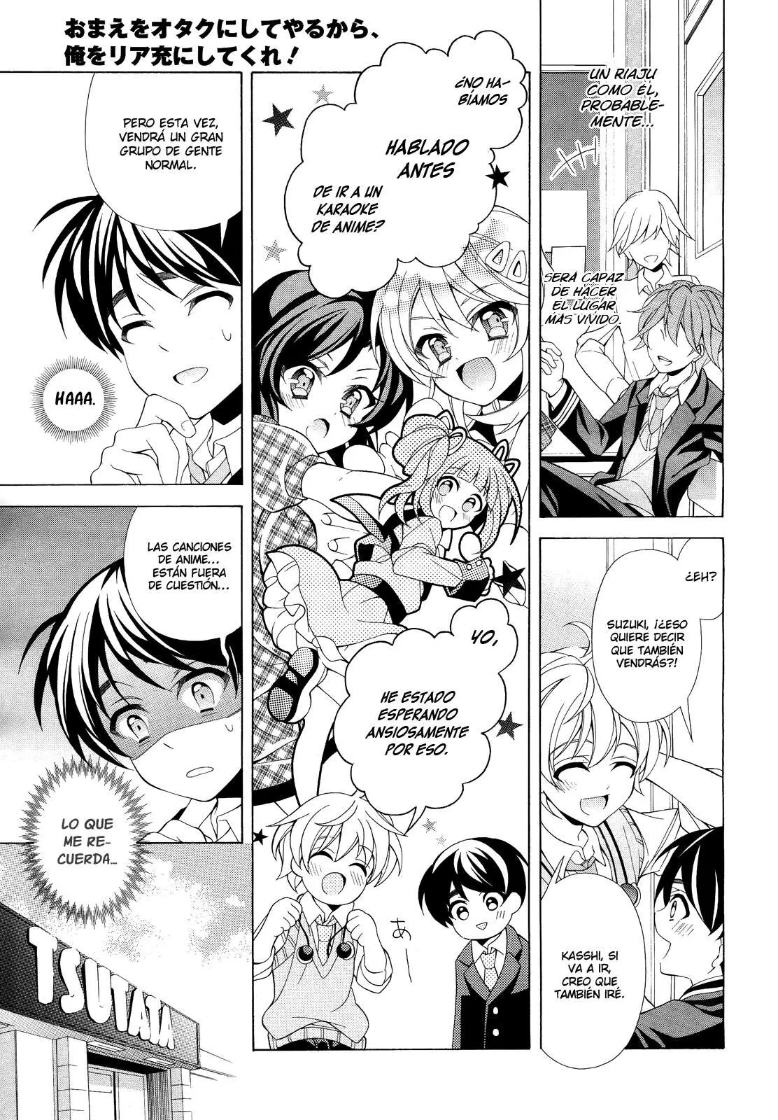 Omae o Otaku ni Shiteyaru kara, Ore o Riajuu ni Shitekure! (2012) - Capítulo 6 - Página 13 - LectorTMOo