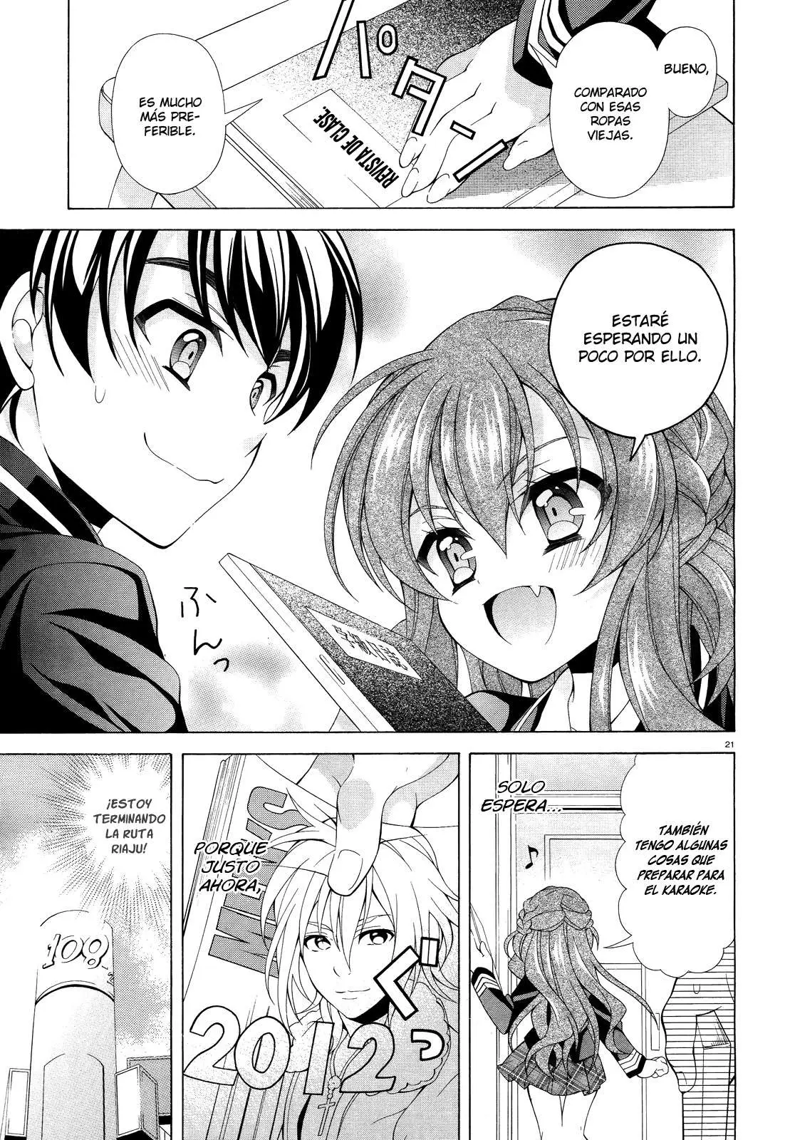 Omae o Otaku ni Shiteyaru kara, Ore o Riajuu ni Shitekure! (2012) - Capítulo 6 - Página 21 - LectorTMOo