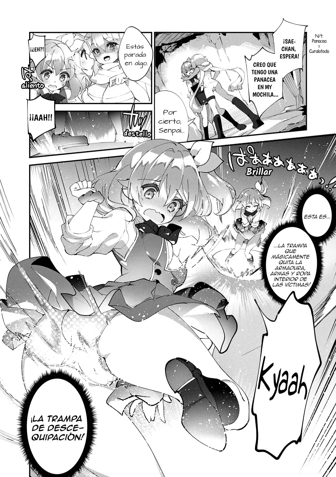 Omega Labyrinth Dengeki comic Anthology - Capítulo 10 - Página 7 - LectorTMOo