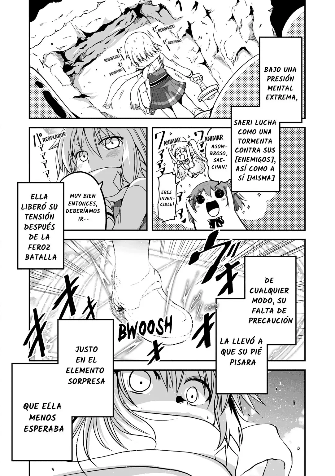 Omega Labyrinth Dengeki comic Anthology - Capítulo 2 - Página 8 - LectorTMOo
