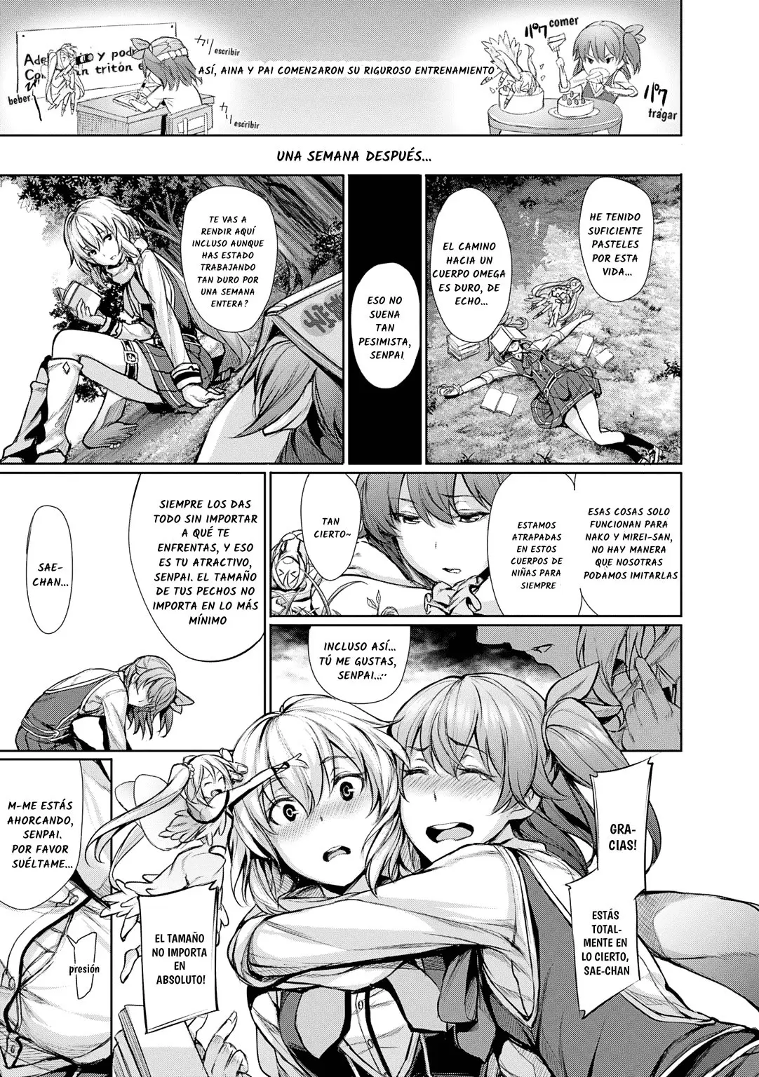 Omega Labyrinth Dengeki comic Anthology - Capítulo 3 - Página 9 - LectorTMOo