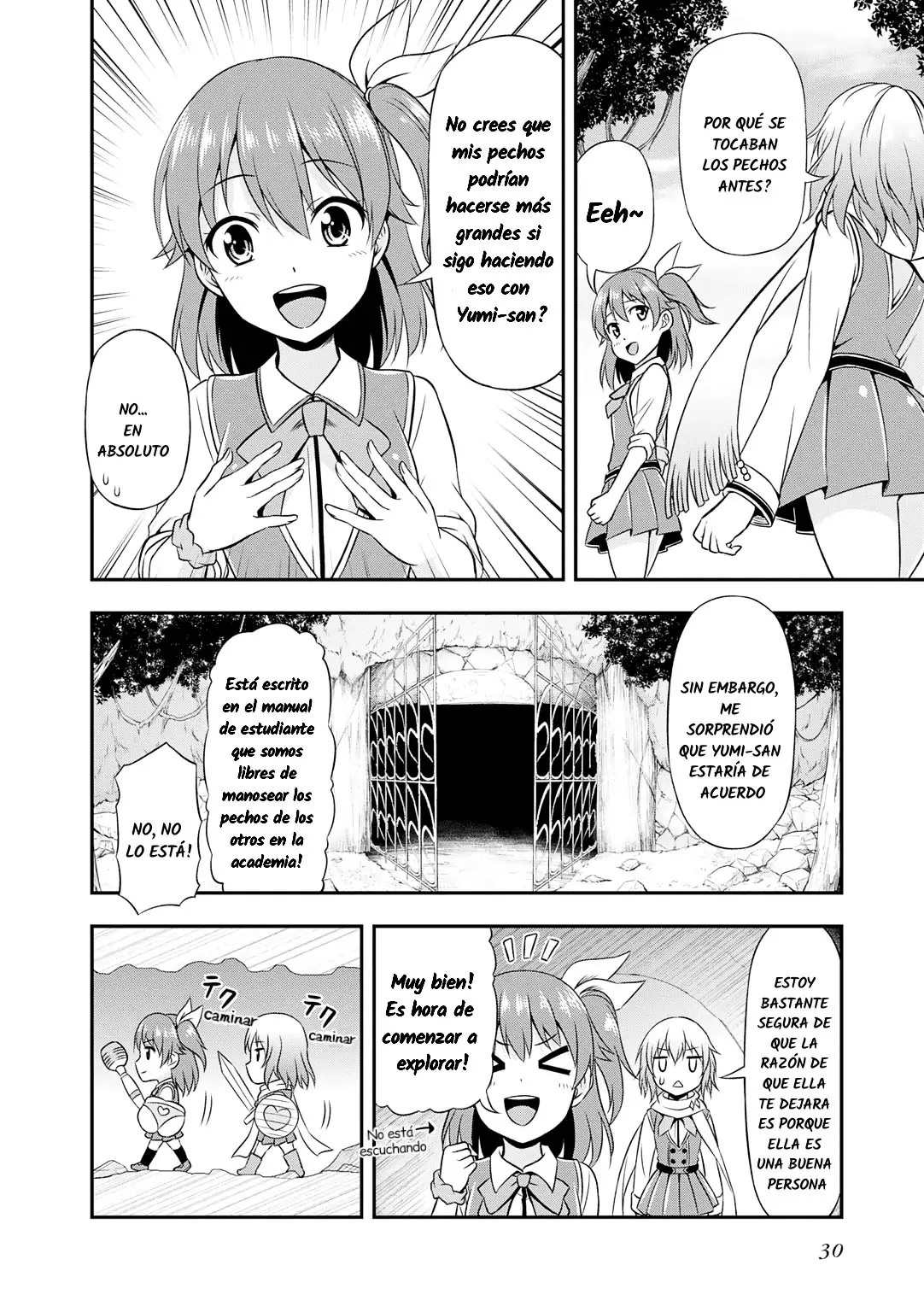 Omega Labyrinth Dengeki comic Anthology - Capítulo 4 - Página 4 - LectorTMOo
