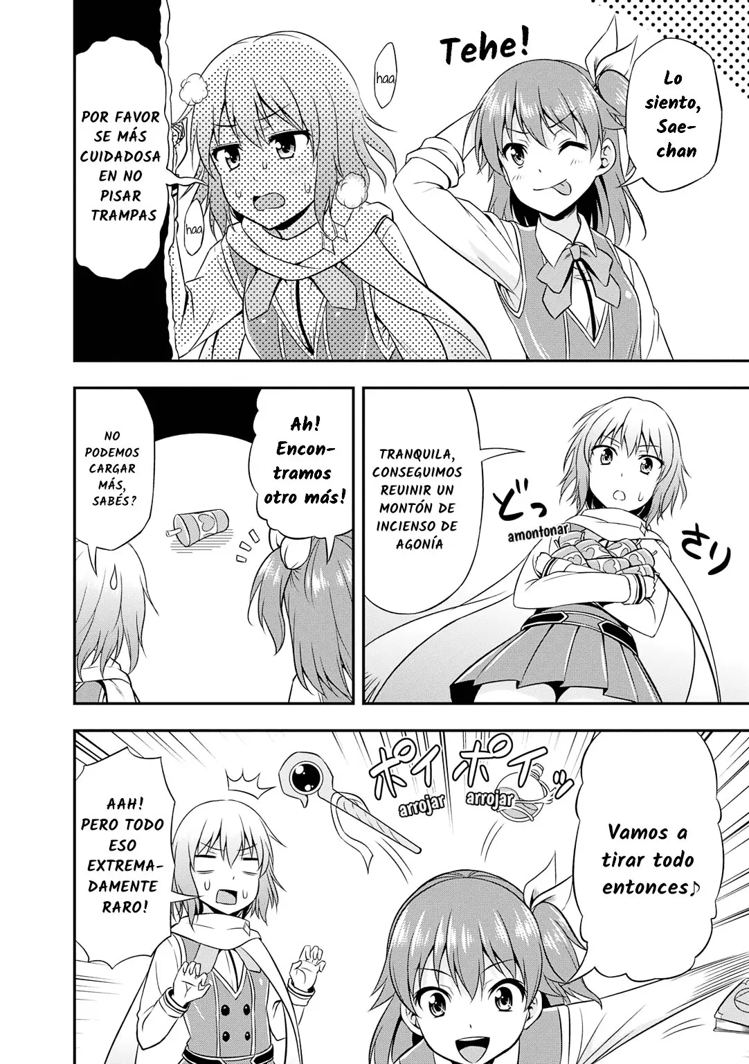 Omega Labyrinth Dengeki comic Anthology - Capítulo 4 - Página 8 - LectorTMOo