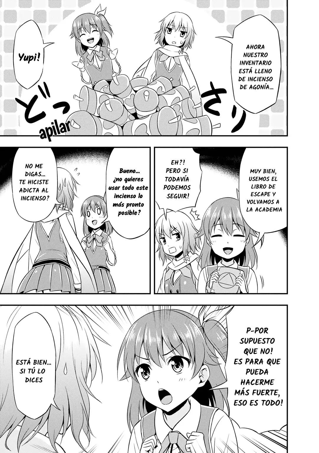 Omega Labyrinth Dengeki comic Anthology - Capítulo 4 - Página 9 - LectorTMOo